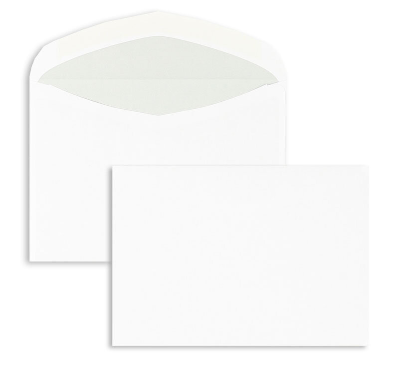 enveloppe de mise sous pli blanc 114 x 162 mm (c6) | 70 g/m² offset | sans fenêtre | fermeture gommée | rabat arrondi | 1000 pièces