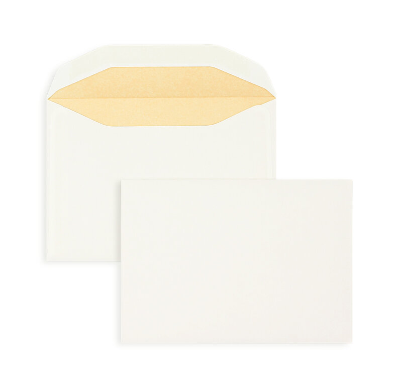 enveloppe de mise sous pli colorées crème 114 x 162 mm (c6) | 90 g/m² biotop 3 | sans fenêtre | fermeture gommée | rabat trapézoïdal | 1000 pièces