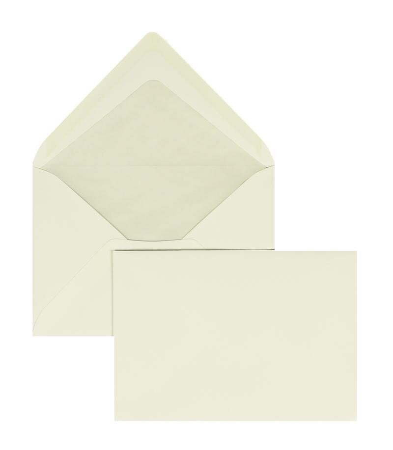 enveloppes blanc 114 x 162 mm (c6) | 100 g/m² colambo lisse | sans fenêtre | fermeture gommée | rabat pointu | 100 pièces