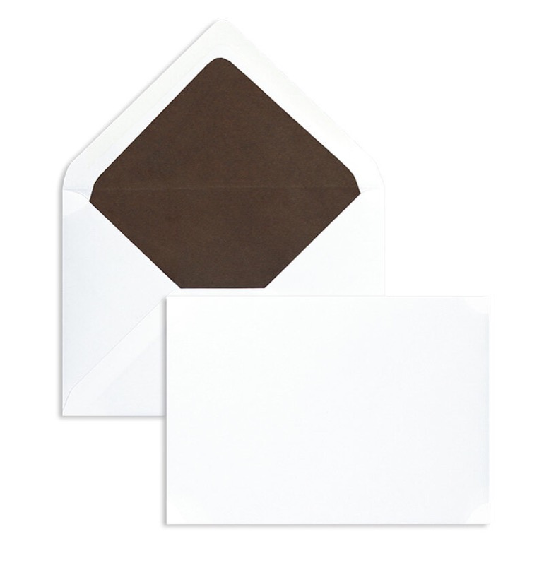 enveloppes blanc 114 x 162 mm (c6) | 135 g/m² velin | sans fenêtre | fermeture gommée | rabat pointu | 100 pièces