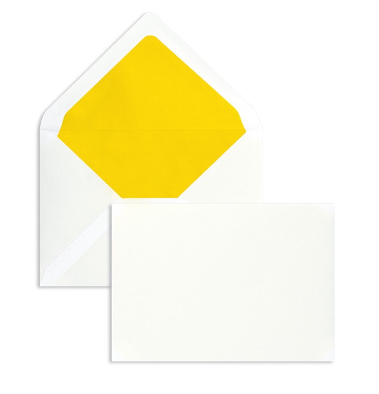 enveloppes blanc 114 x 162 mm (c6) | 135 g/m² velin | sans fenêtre | fermeture gommée | rabat pointu | 100 pièces