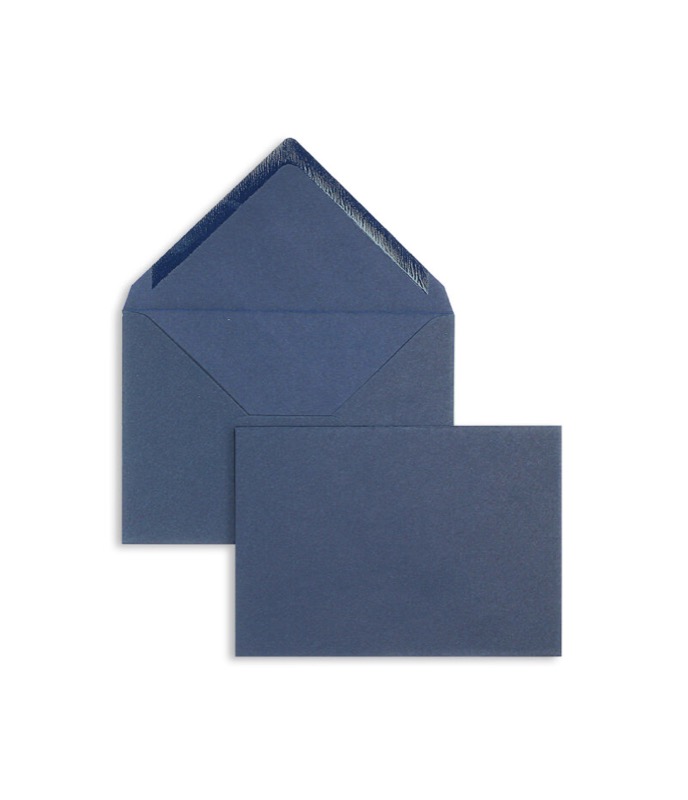 enveloppes colorées bleu (bleu foncé) 114 x 162 mm (c6) | 120 g/m² velin | sans fenêtre | fermeture gommée | rabat pointu | 100 pièces
