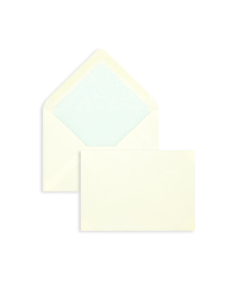 enveloppes colorées crème 114 x 162 mm (c6) | 120 g/m² velin | sans fenêtre | fermeture gommée | rabat pointu | 100 pièces