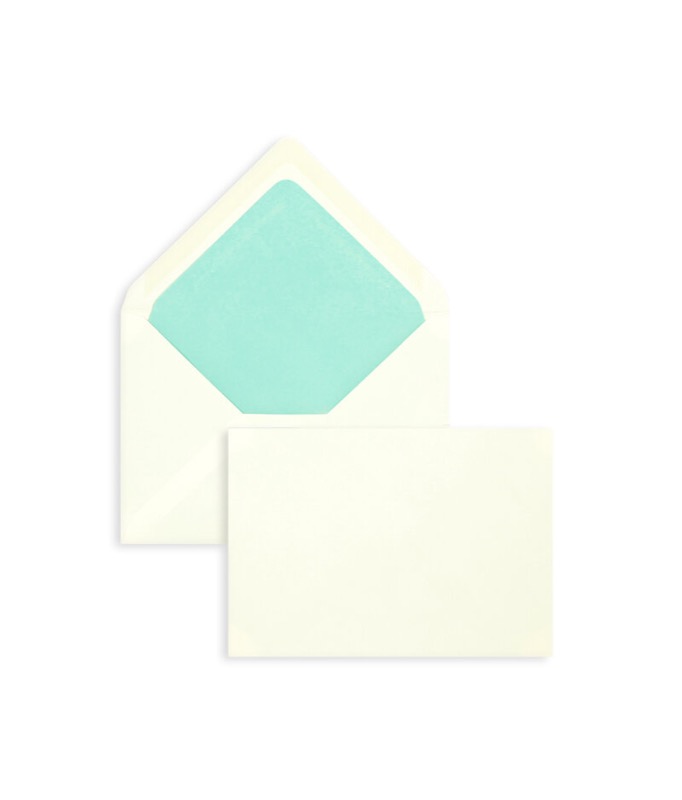 enveloppes colorées crème 114 x 162 mm (c6) | 120 g/m² velin | sans fenêtre | fermeture gommée | rabat pointu | 100 pièces