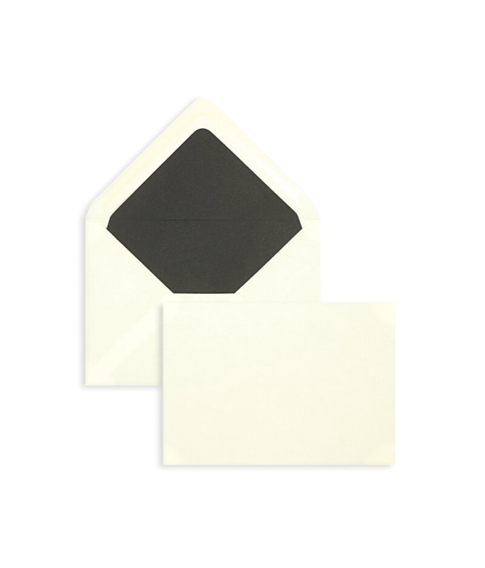 enveloppes colorées crème 114 x 162 mm (c6) | 120 g/m² velin | sans fenêtre | fermeture gommée | rabat pointu | 100 pièces