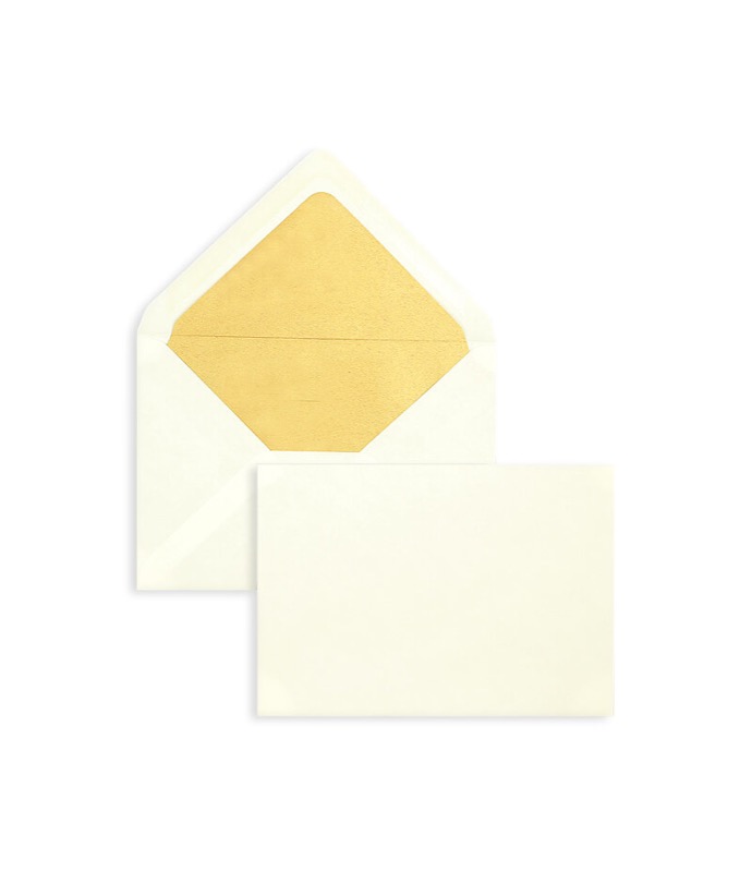 enveloppes colorées crème 114 x 162 mm (c6) | 120 g/m² velin | sans fenêtre | fermeture gommée | rabat pointu | 100 pièces