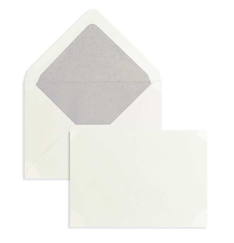 enveloppes colorées crème (blanc crème) 114 x 162 mm (c6) | 100 g/m² côtelé | sans fenêtre | fermeture gommée | rabat pointu | 100 pièces