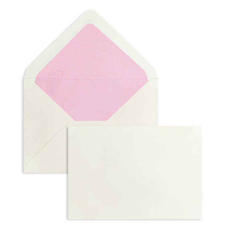 enveloppes colorées crème (blanc crème) 114 x 162 mm (c6) | 100 g/m² côtelé | sans fenêtre | fermeture gommée | rabat pointu | 100 pièces