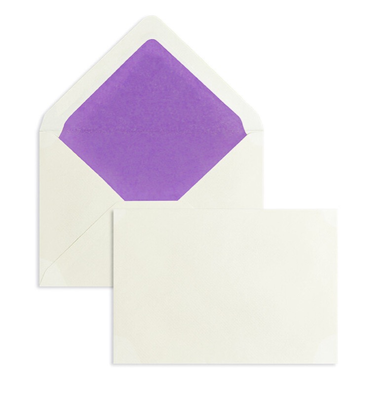enveloppes colorées crème (blanc crème) 114 x 162 mm (c6) | 100 g/m² côtelé | sans fenêtre | fermeture gommée | rabat pointu | 100 pièces