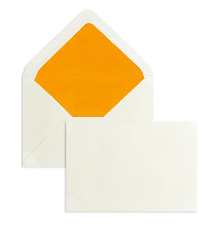 enveloppes colorées crème (blanc crème) 114 x 162 mm (c6) | 100 g/m² côtelé | sans fenêtre | fermeture gommée | rabat pointu | 100 pièces