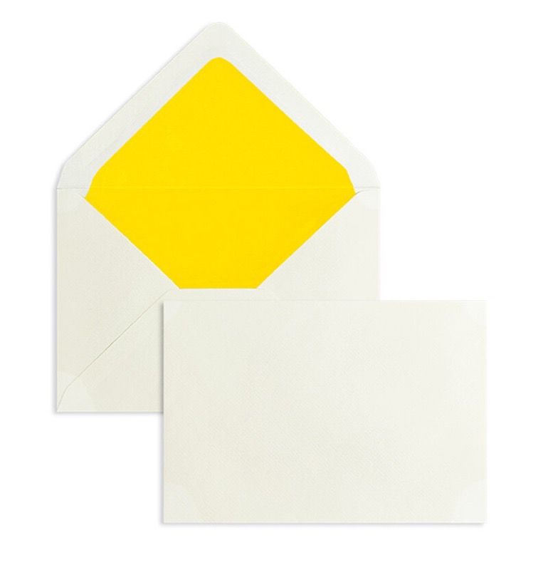 enveloppes colorées crème (blanc crème) 114 x 162 mm (c6) | 100 g/m² côtelé | sans fenêtre | fermeture gommée | rabat pointu | 100 pièces