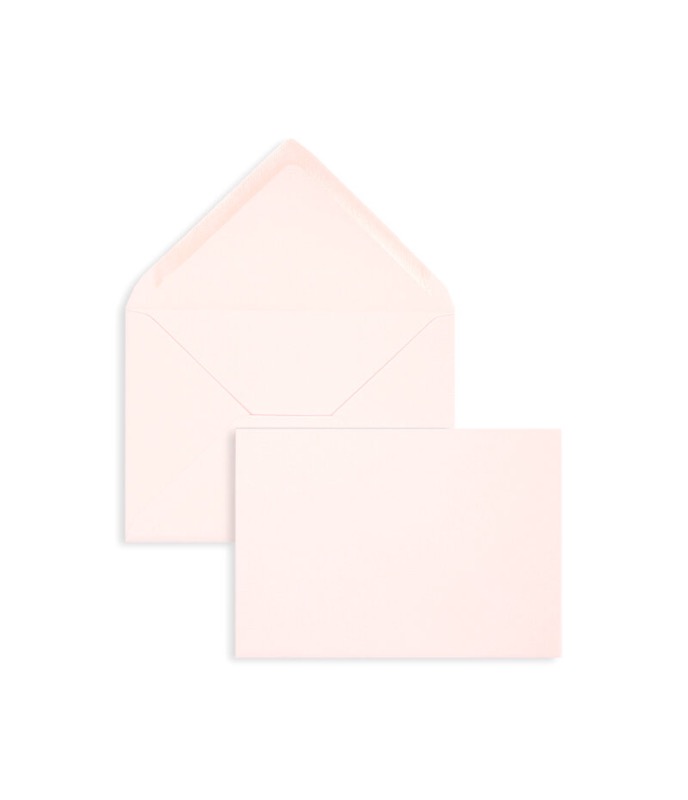 enveloppes colorées rose 114 x 162 mm (c6) | 100 g/m² côtelé | sans fenêtre | fermeture gommée | rabat pointu | 100 pièces