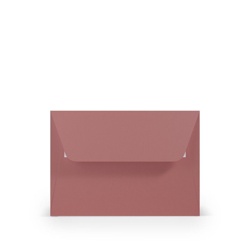 enveloppes colorées rose (hortensia) 114 x 162 mm (c6) | 100 g/qm côtelé (paperado) | sans fenêtre | fermeture adhésive | rabat droit | 100 pièces