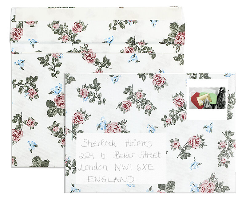 Enveloppes textiles Multicolore 114 x 162 mm (C6)