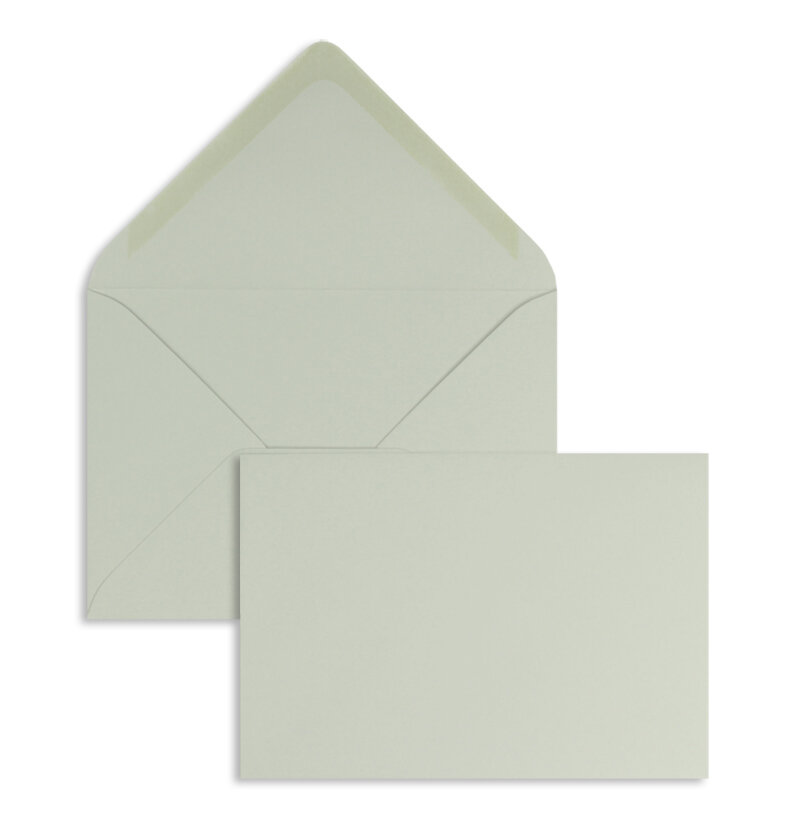 enveloppes colorées gris (gris dauphin) 81 x 114 mm (c7) | 120 g/m² offset | sans fenêtre | fermeture gommée | rabat pointu | 100 pièces
