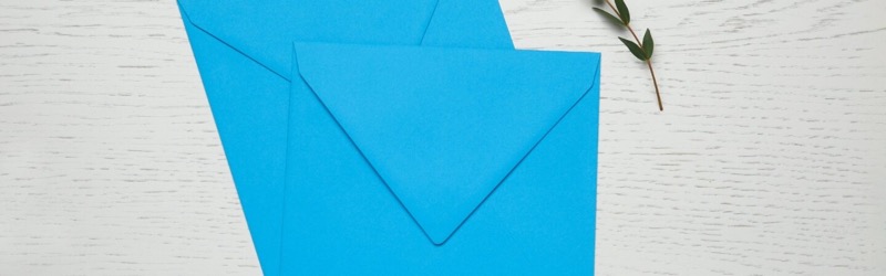 Carte & Enveloppe carrées 130 / 140 mm