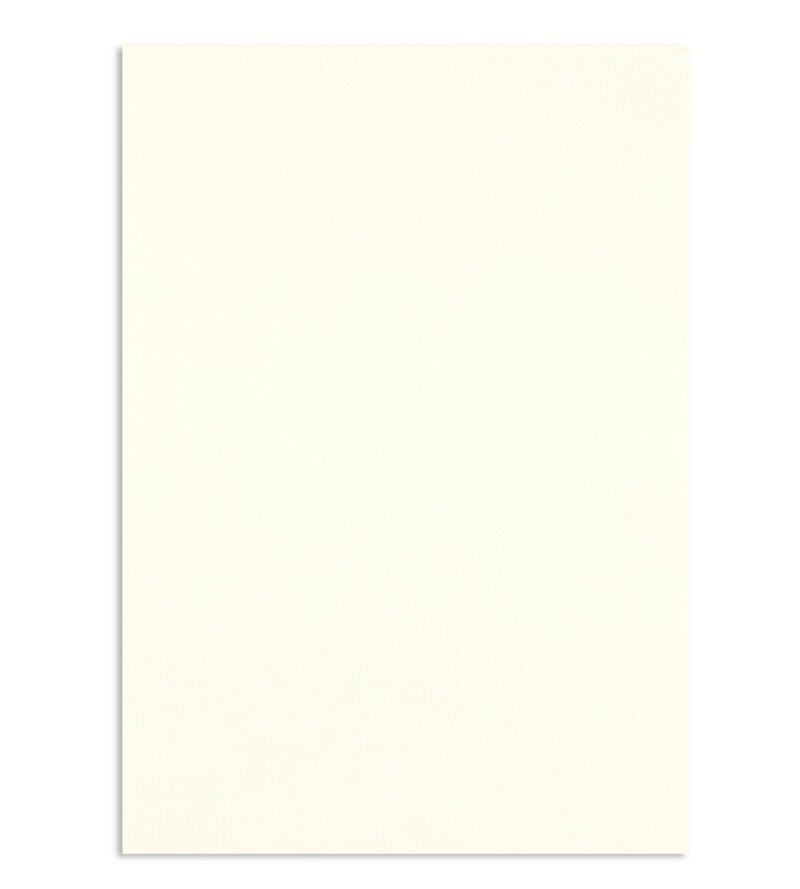 Étiquettes d'adresses Blanc (Transparent blanc) 42,3 x 97 mm