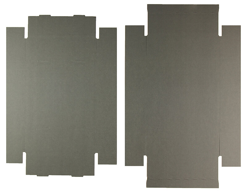 boîtes pliantes télestopiques Gris (Gris foncé) 215 x 210 x 50 mm