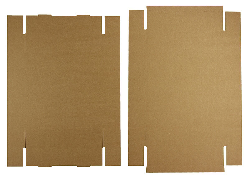 boîtes pliantes télestopiques Marron (Blanc nature) 215 x 210 x 50 mm
