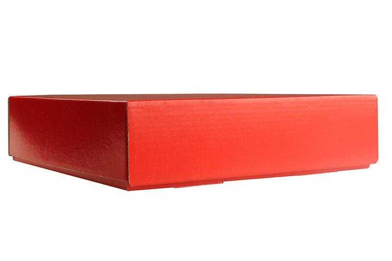 boîtes pliantes télestopiques Rouge 215 x 210 x 50 mm