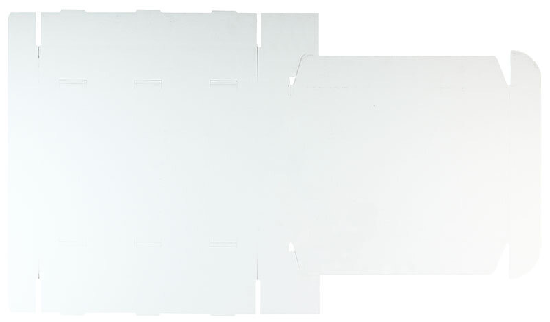 Cartons pliants Blanc 215 x 155 x 45 mm