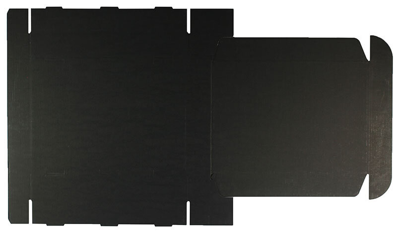 Cartons pliants Noir 215 x 155 x 45 mm