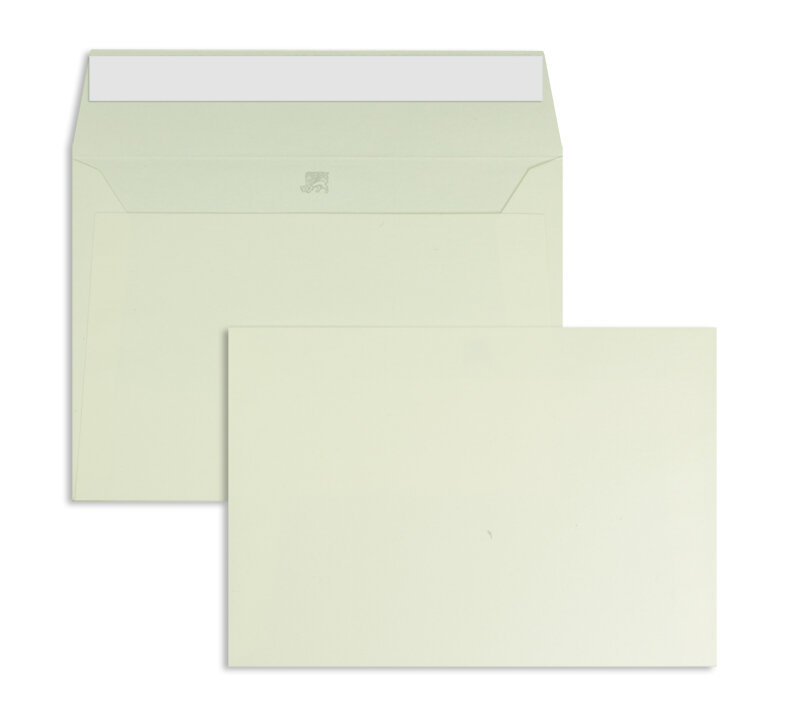enveloppes colorées crème (ivory fleece) 160 x 230 mm (din c5) | 120 g/m² boutique so...wool | sans fenêtre | fermeture adhésive | rabat droit | 250 pièces