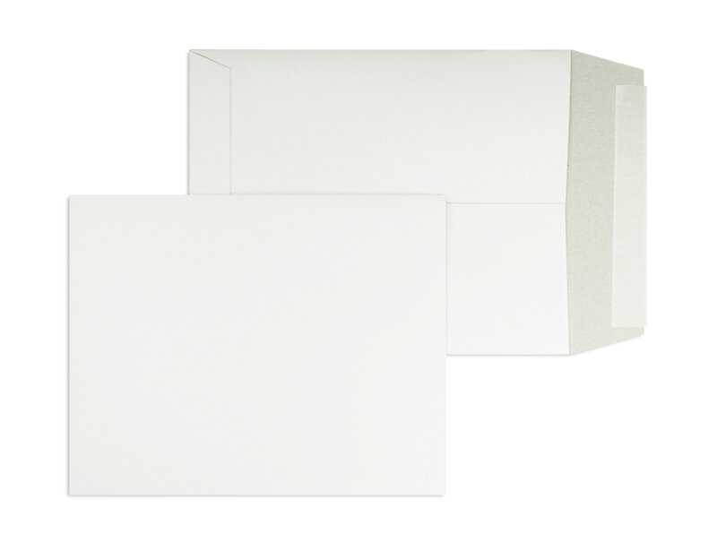 enveloppes en carton blanc 200 x 260 mm | 350 g/m² carton | sans fenêtre | fermeture adhésive | rabat droit | 200 pièces