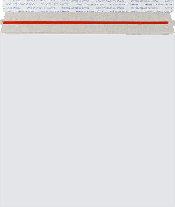 enveloppes en carton blanc 249 x 249 mm | 350 g/m² carton | sans fenêtre | sluiting | rabat droit | 200 pièces