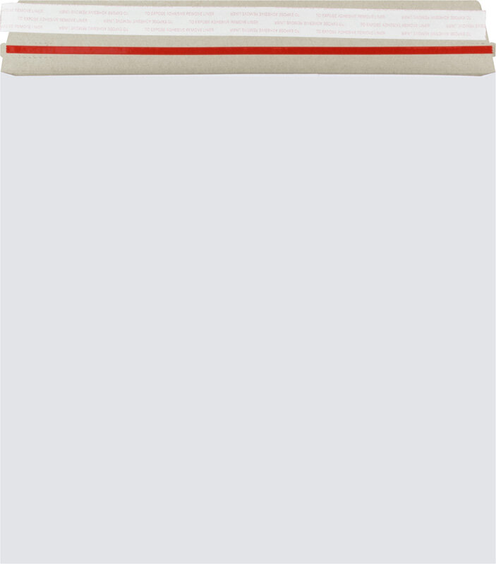 enveloppes en carton blanc 300 x 300 mm | 350 g/m² carton | sans fenêtre | sluiting | rabat droit | 100 pièces