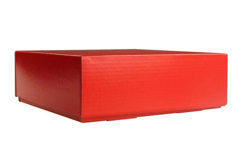 boîtes pliantes télestopiques Rouge 160 x 155 x 50 mm