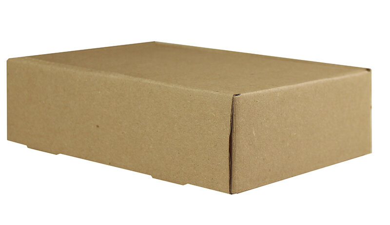Cartons pliants Marron (Blanc nature) 155 x 105 x 45 mm