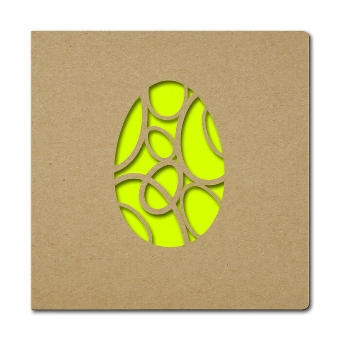 colorées Marron () 135 x 135 mm