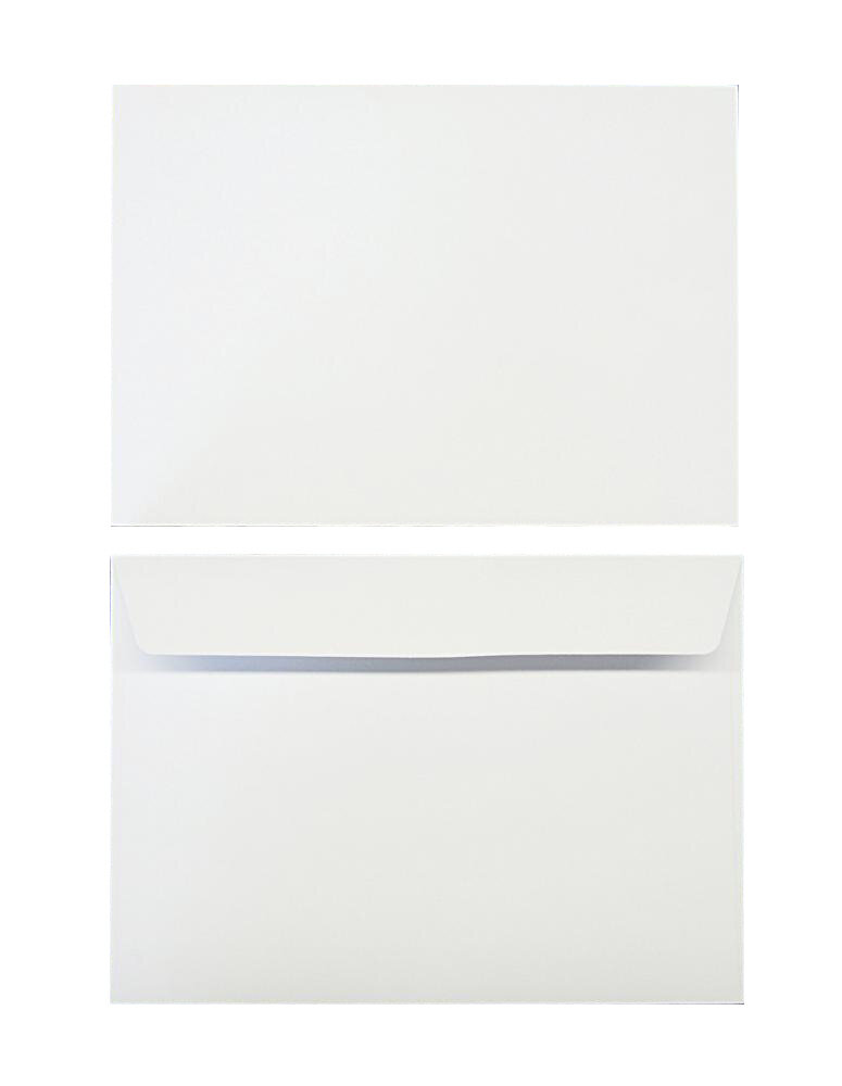enveloppes blanc 94 x 124 mm | 100 g/m² offset | sans fenêtre | fermeture adhésive | rabat droit | 1000 pièces