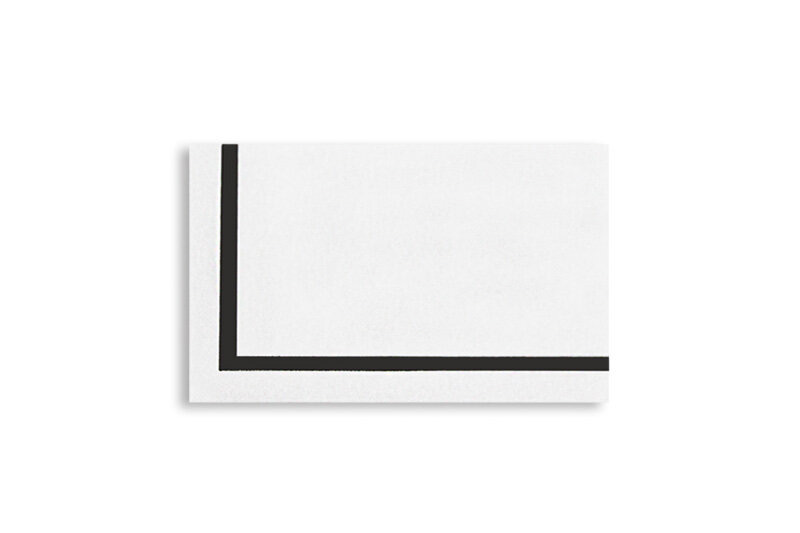 Enveloppes de deuil Blanc 116 x 180 mm