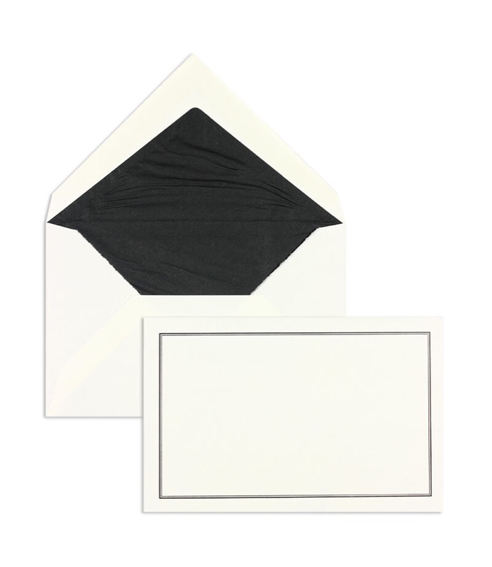 enveloppes de deuil blanc 118 x 182 mm | 105 g/m² offset | sans fenêtre | fermeture gommée | rabat pointu | 100 pièces