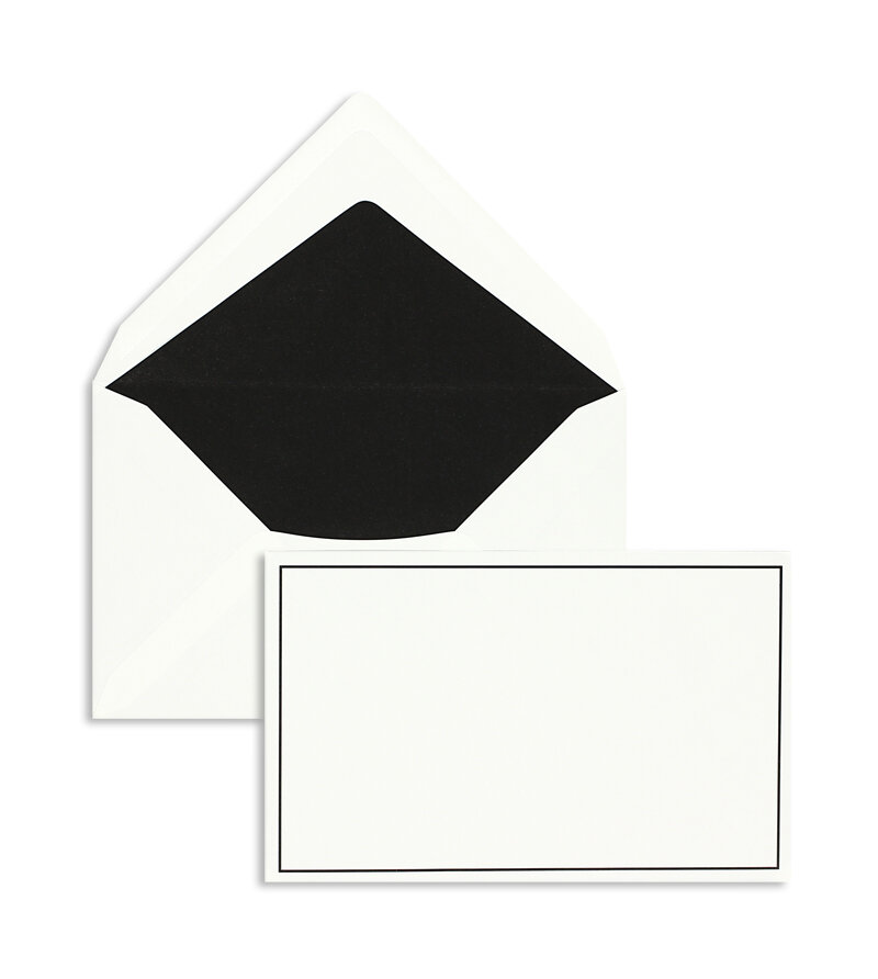 enveloppes de deuil blanc 120 x 191 mm (format de deuil) | 100 g/m² moyen mat | sans fenêtre | fermeture gommée | rabat pointu | 100 pièces