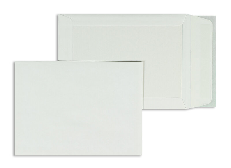 enveloppes dos cartonné blanc 150 x 200 mm | 120 g/m² offset | sans fenêtre | fermeture adhésive | rabat droit | 100 pièces