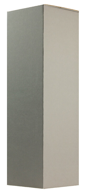 Cartons pliants Gris (Gris foncé) 100 x 100 x 330 mm