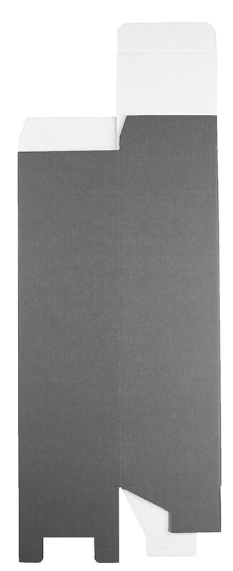 Cartons pliants Gris (Gris foncé) 100 x 100 x 330 mm