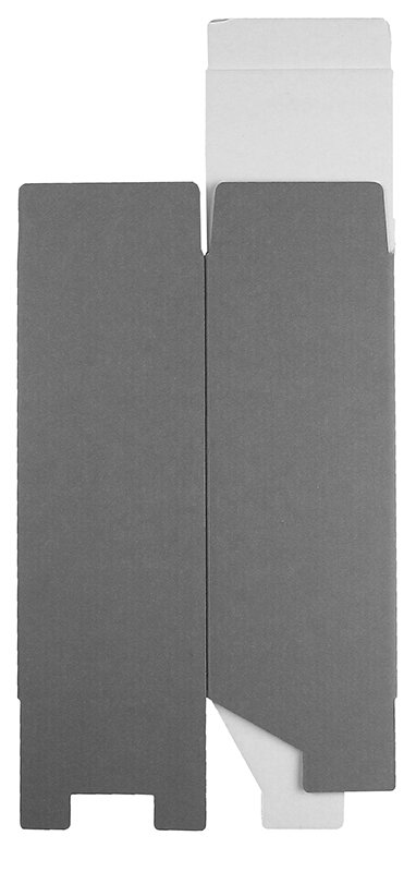 Cartons pliants Gris (Gris foncé) 90 x 90 x 230 mm