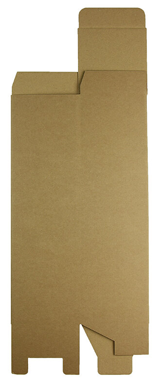 Cartons pliants Marron (Blanc nature) 100 x 100 x 330 mm