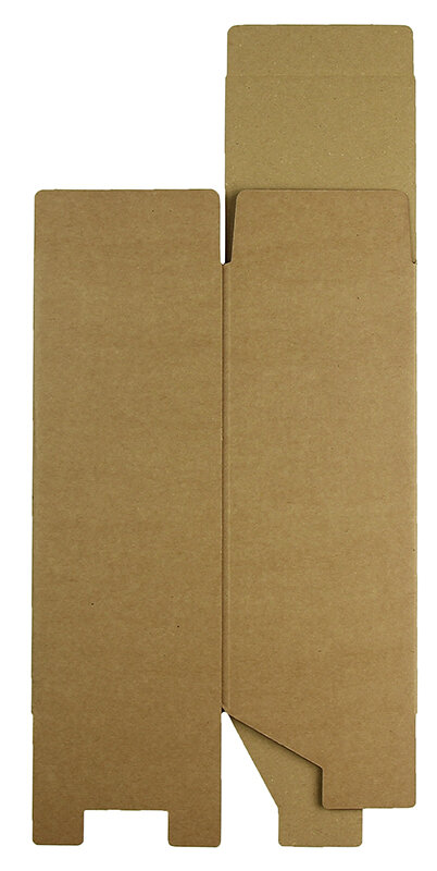 Cartons pliants Marron (Blanc nature) 90 x 90 x 230 mm
