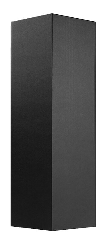 Cartons pliants Noir 100 x 100 x 330 mm