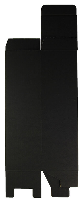 Cartons pliants Noir 100 x 100 x 330 mm