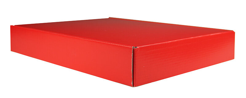 Cartons pliants Rouge 325 x 235 x 50 mm
