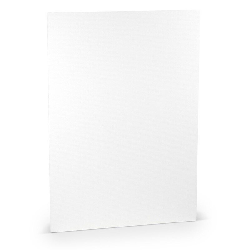papier à lettres blanc 210 x 297 mm (din a4) | 100 g/qm côtelé (paperado) | sans fenêtre | pas de fermeture | pas de rabat | 100 pièces