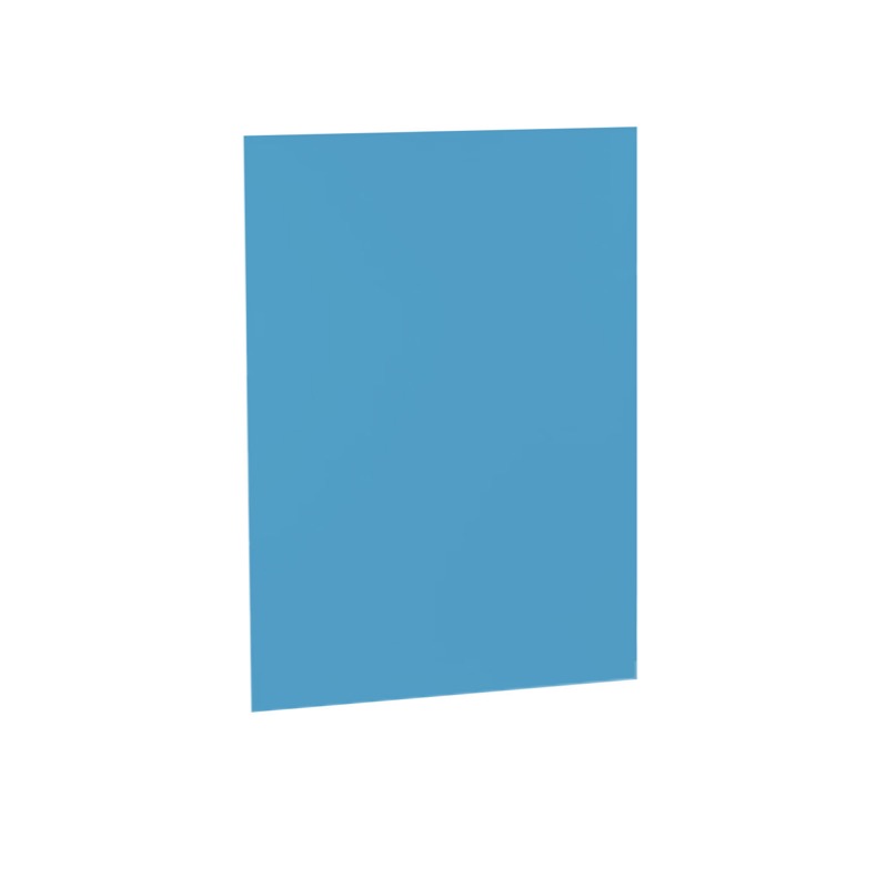 papier à lettres colorées bleu (bleu azur) 210 x 297 mm (din a4) | 120 g/qm offset | sans fenêtre | pas de fermeture | pas de rabat | 100 pièces