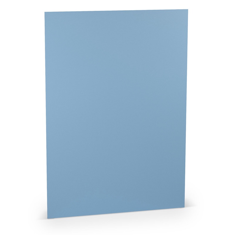 papier à lettres colorées bleu (bleu foncé) 210 x 297 mm (din a4) | 100 g/qm côtelé (paperado) | sans fenêtre | pas de fermeture | pas de rabat | 100 pièces
