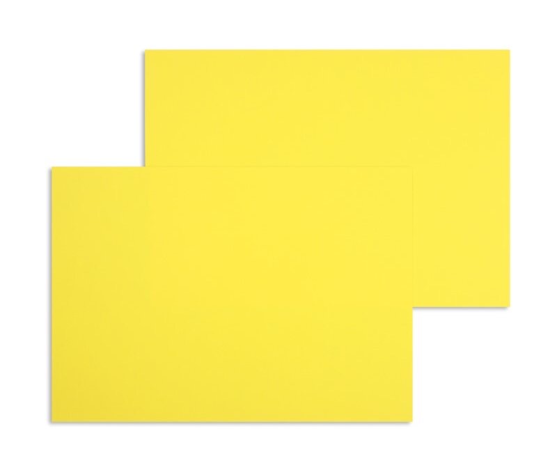 Papier à lettres Jaune 210 x 297 mm